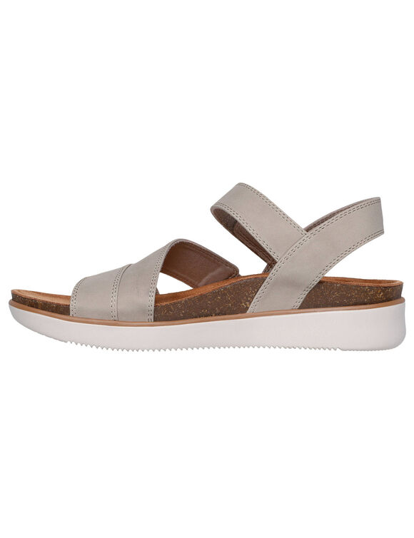 Sandales scratch&eacute;es ajustables LIFTED COMFORT (taupe)