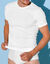 Tee-shirt sous-vêtement homme ras de cou - lot de 2 (blanc)