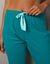 3/4-broek met landelijke print onderaan - katoenjersey (smaragd) 3/4-broek met landelijke print onderaan - katoenjersey (smaragd)
