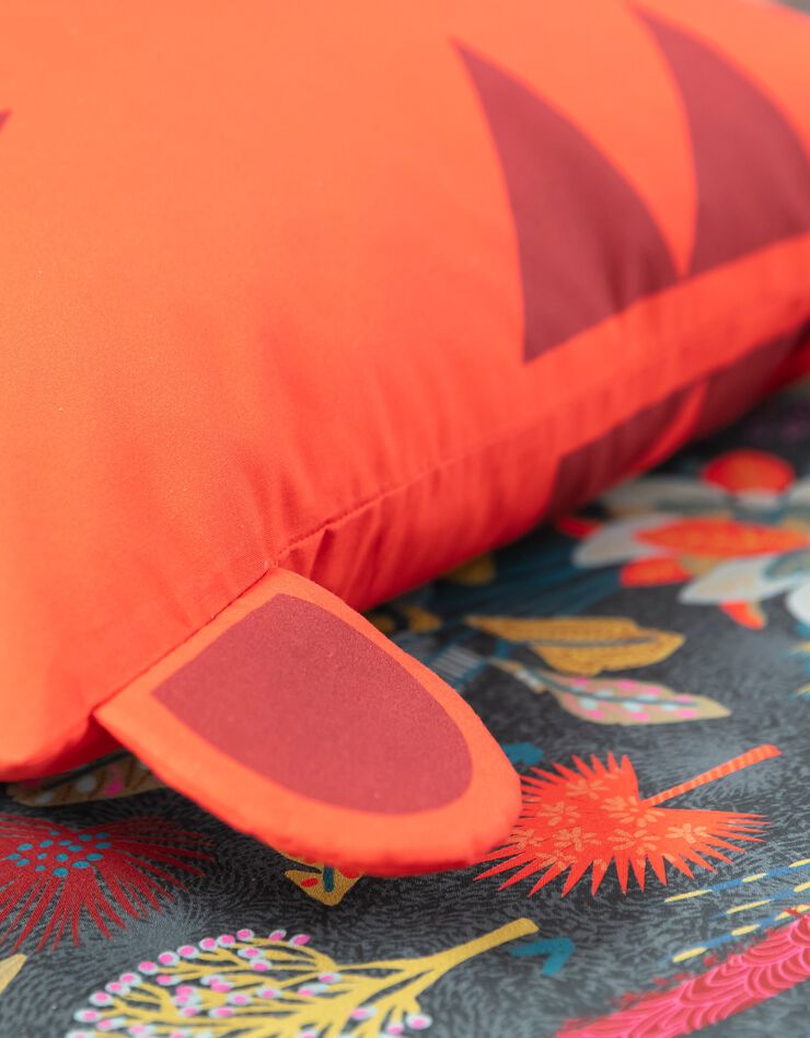 Linge de lit enfant imprimé Diego en coton biologique, éco-responsable (vert)