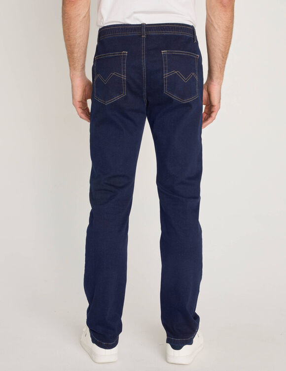 Jean taille &eacute;lastiqu&eacute;e - L32 (brut)