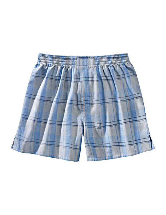 Cale&ccedil;on flottant tiss&eacute; teint - lot de 3 (gris + marine)