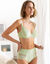 Soutien-gorge forme corbeille en dentelle Orotelli - avec armatures (vert)