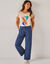 Ruime, rechte jeans, speciaal voor kleine lengtes (stone)