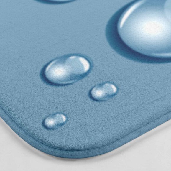 Badmat Bubbel (blauw)