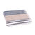 Handdoek in badstof met strepen 500 g/m² (grijs)