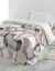 Dekbed in microvezel met camouflageprint 200 g/m² (beige / bruin)