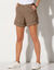 Verstelbare bermuda/short (taupe)