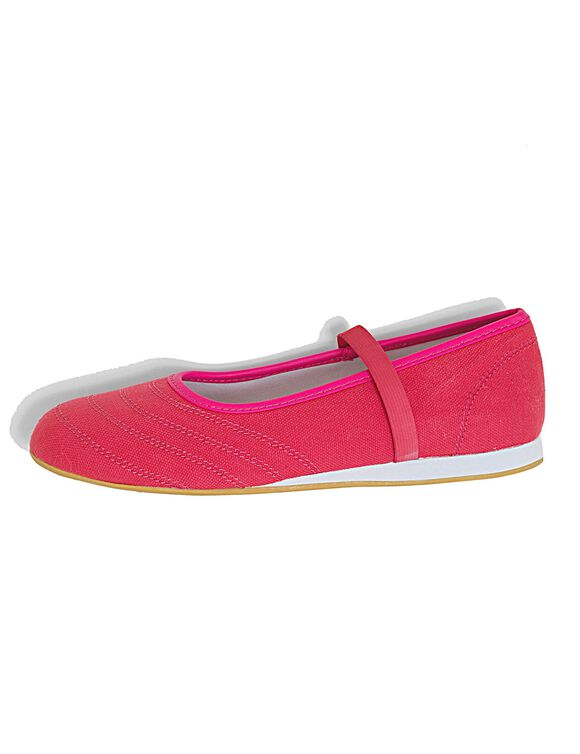 Elastische ballerina's (fuchsia)