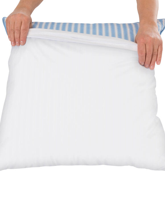 Ondoorlatende kussenbeschermer Tencel® (wit)