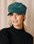 Pet in velours (groen)