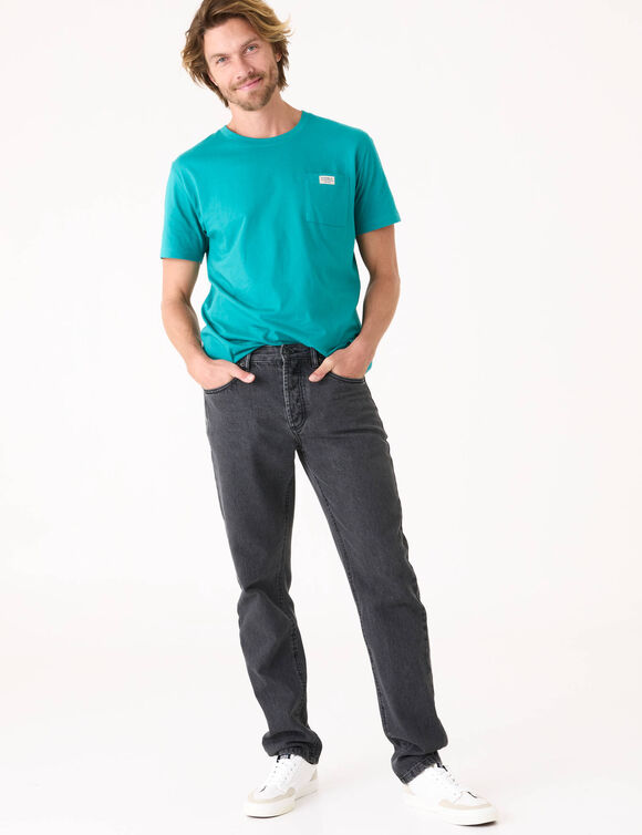 Jean authentique coupe droite - L28 (gris)