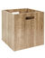 Cube de rangement en bois (bois)