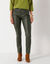 Pantalon droit enduit (kaki)