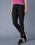 Legging uni maille taille &eacute;lastiqu&eacute;e (noir)