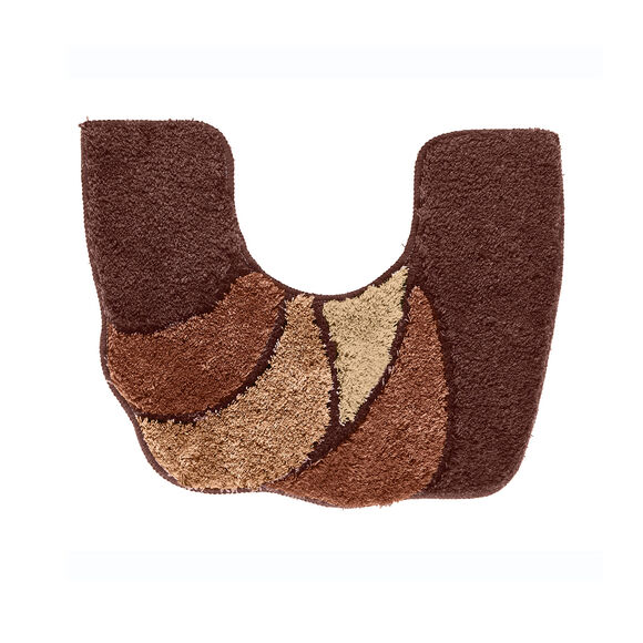 Tapis de bain pétales (marron)