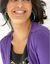 Bolero in soepel tricot met 3/4-mouwen (paars)