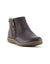 Laarzen met dubbele ritssluiting, uitneembare zacht comfortvolle zool (chocolade)