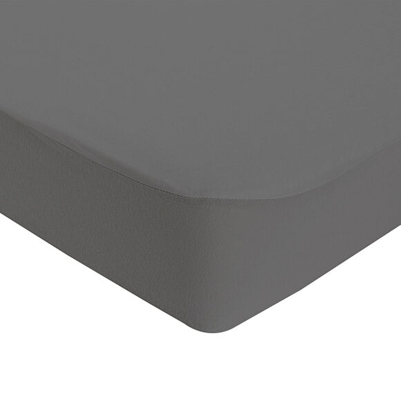 Ondoorlatende matrasbeschermer Tencel® (antracietgrijs)