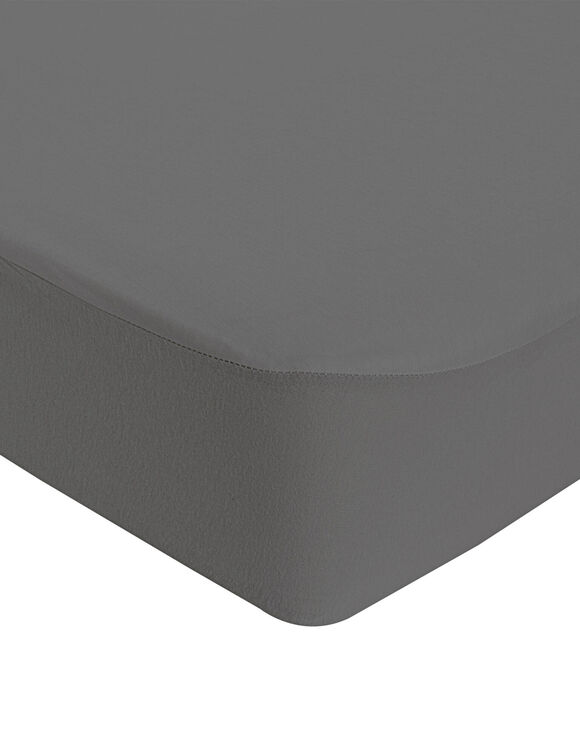 Ondoorlatende matrasbeschermer Tencel® (antracietgrijs)