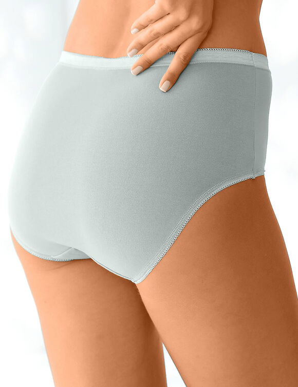 Culotte maxi basique - lot de 3 (amande + rose + vert)