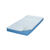 Topdekmatras in latex, steun voor 5 zones (wit)