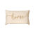 Kussen in tetrastof met borduursel (beige)