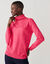 Pull col roul&eacute;, toucher doux (rose fuchsia)