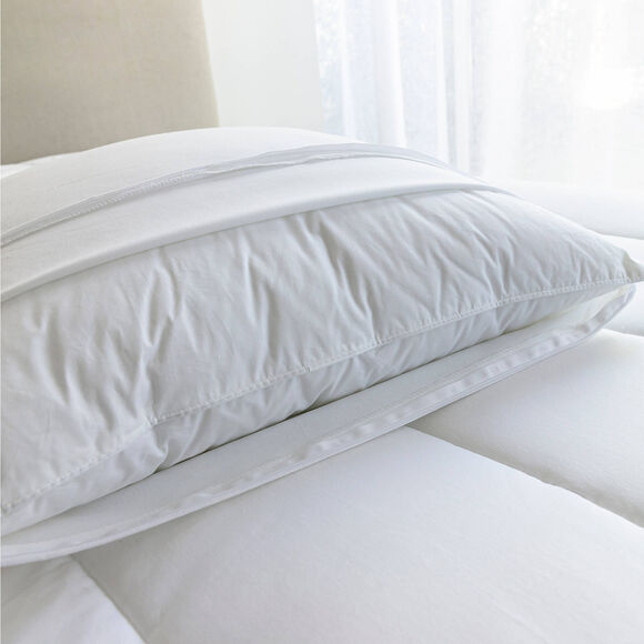 Taie pour oreiller sp&eacute;cial cervicales (blanc)