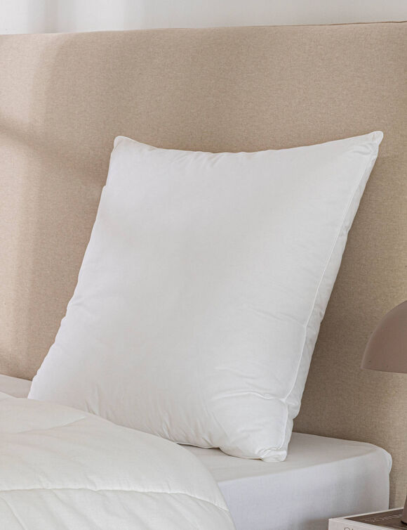 Hoofdkussen met donsgevoel, medium comfort (wit)