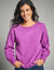 Trui met boothals, fantasietricot (paars)