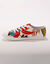 Sneakers in canvas - bladerenprint (veelkleurig)