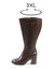 Bottes à talon ROMY VARIO 3XL (marron)