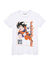 T-shirt Dragon Ball Z Goku en coton biologique(**) (blanc)