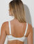 Soutien-gorge forme croisée coton stretch - sans armatures (ivoire)