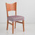 Housse assise de chaise "Valeria" (blanc / rouge)