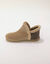 Chaussons bottillons tout doux motif l&eacute;opard (beige)