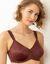 Essential Minimizer: fantasievolle minimizer-bh van microvezel &ndash; met beugels (chocolade)