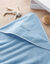 Badcape voor baby, personaliseerbaar (korenbloem)