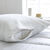 Sous-taie protège-oreiller matelassée qualité hôtellerie  (blanc)