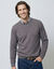 Pull col rond 80% laine (anthracite)