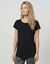 T-shirt met korte mouwen (zwart)