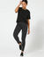 Legging met zak, gerecycleerd polyester(**) (zwart)