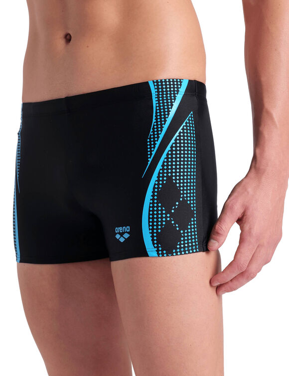Boxer de bain Graphic Arena&reg; (noir / bleu)