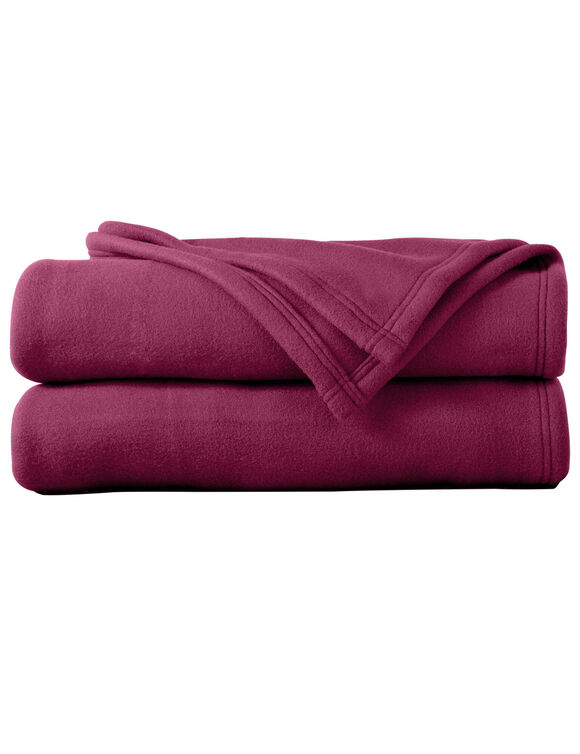 Couverture polaire 1er prix 300 g/m² (prune)