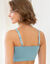 Brassière coton et dentelle (bleu gris&eacute;)