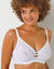 Soutien-gorge minimiseur tout en dentelle avec armatures - lot de 2 (blanc + blanc)