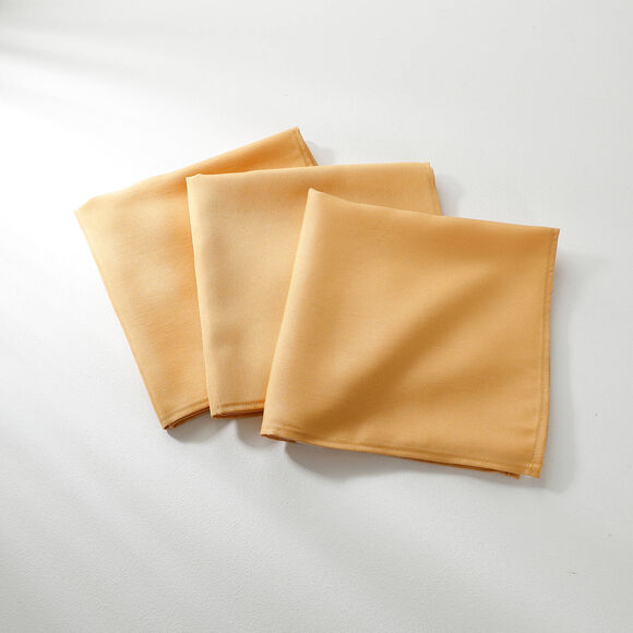 Nappe unie entretien facile (moutarde)
