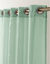 Panneau voile uni finition œillets (vert)