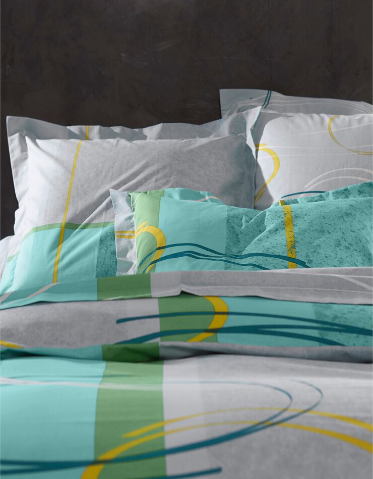 Linge de lit Olivia coton, vert Linge de lit Olivia coton, vert, hi-res image number 3